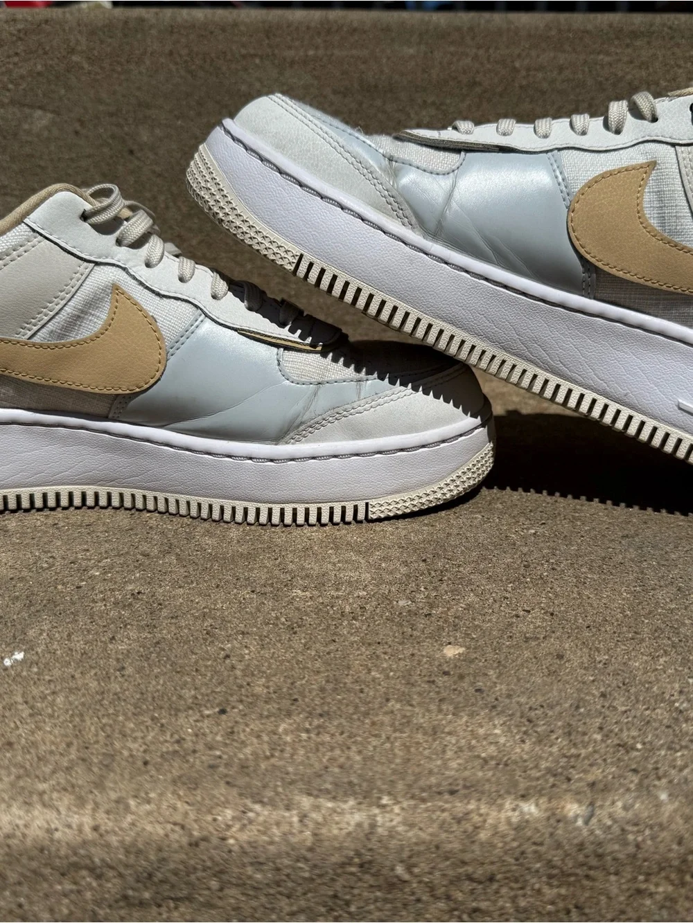 Nike Air Force 1 Shadow “Sesame” Women’s 8.5/Mens 7